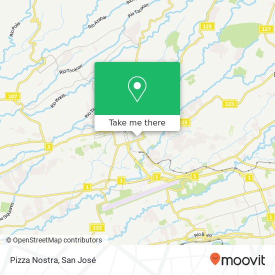 Mapa de Pizza Nostra