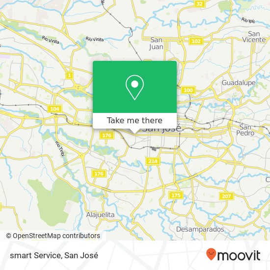 smart Service map