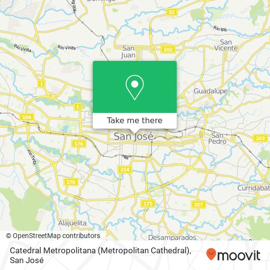 Catedral Metropolitana (Metropolitan Cathedral) map