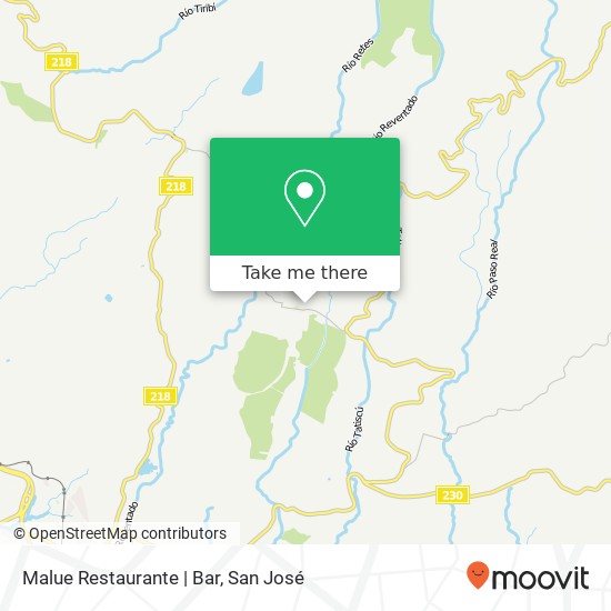 Malue Restaurante | Bar map