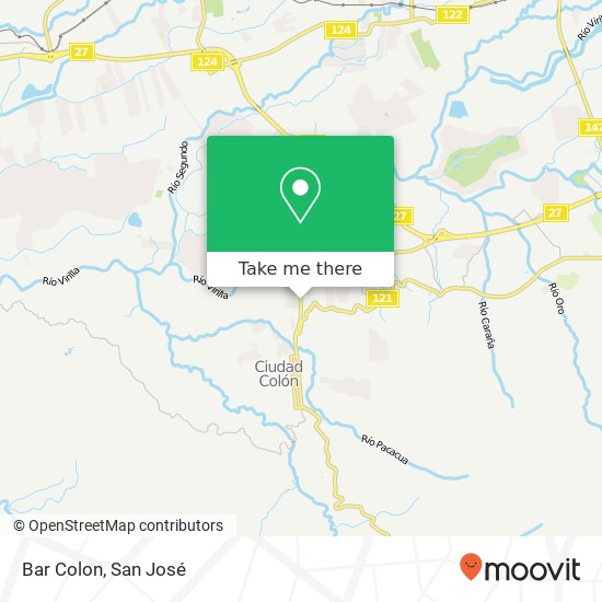 Bar Colon map