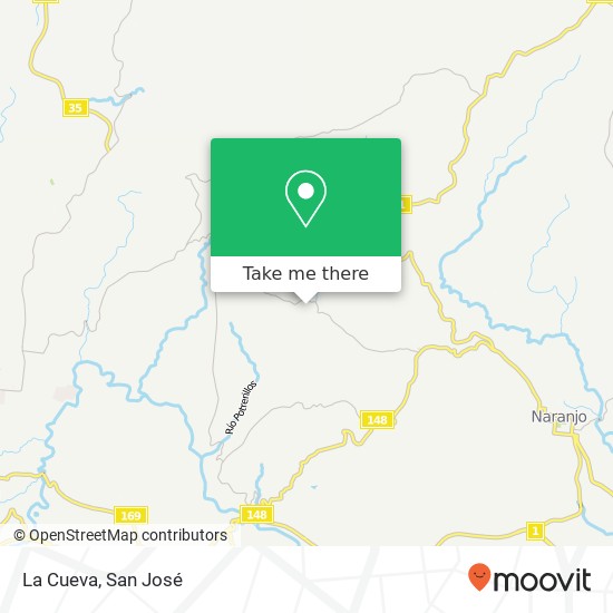 La Cueva map