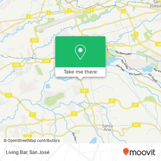 Living Bar map