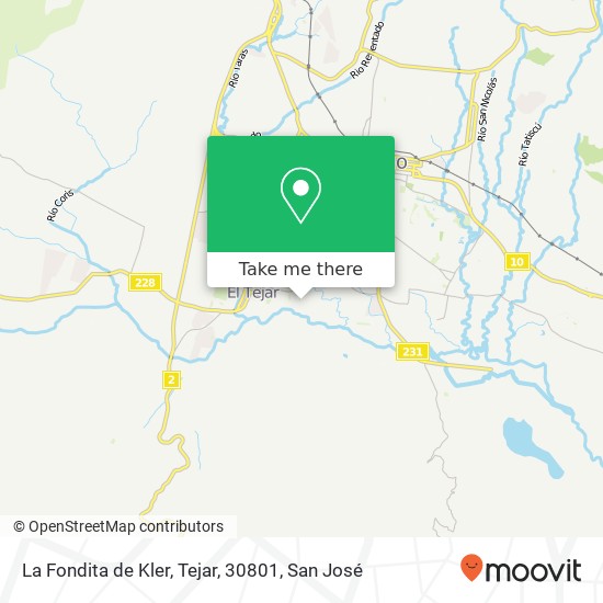 La Fondita de Kler, Tejar, 30801 map