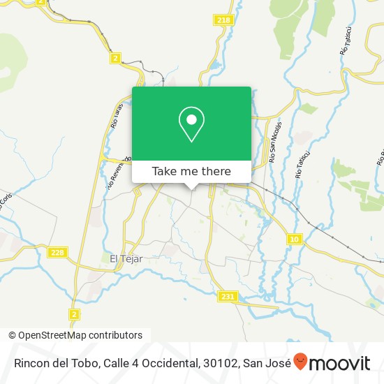 Rincon del Tobo, Calle 4 Occidental, 30102 map