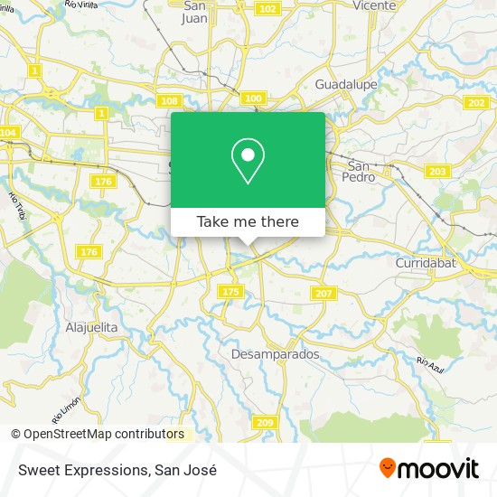 Sweet Expressions map