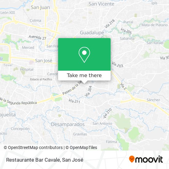 Restaurante Bar Cavale map