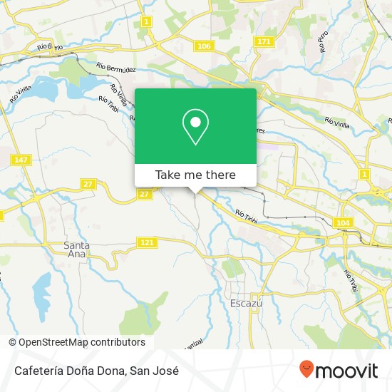 Cafetería Doña Dona, San Rafael, 10203 map