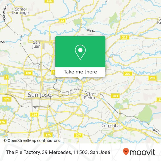 Mapa de The Pie Factory, 39 Mercedes, 11503
