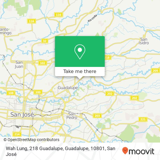 Wah Lung, 218 Guadalupe, Guadalupe, 10801 map
