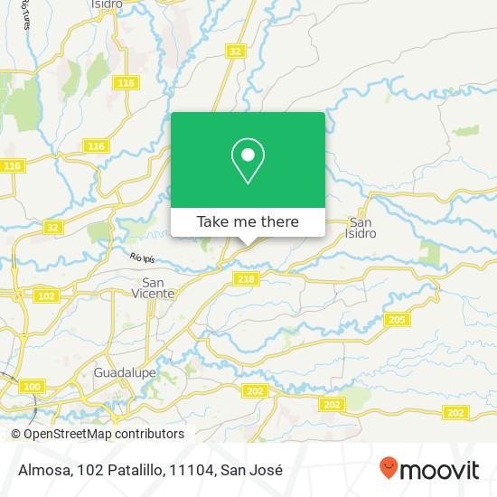 Almosa, 102 Patalillo, 11104 map