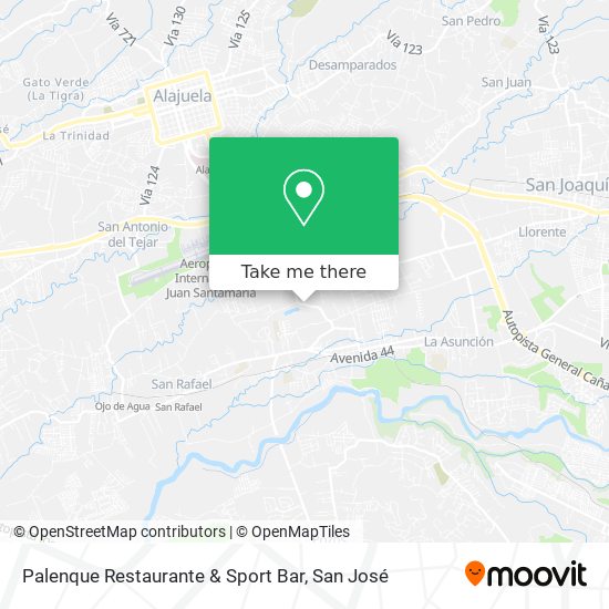Palenque Restaurante & Sport Bar map