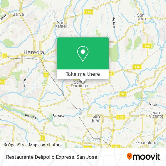 Restaurante Delipollo Express map