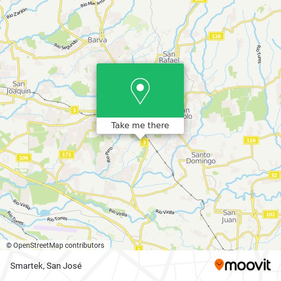 Smartek map