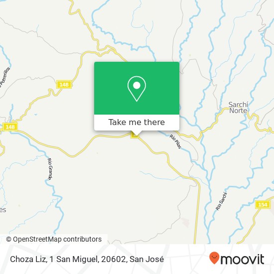 Choza Liz, 1 San Miguel, 20602 map
