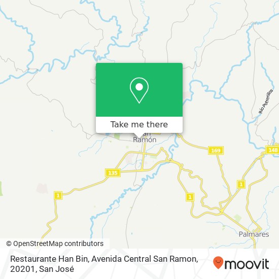 Restaurante Han Bin, Avenida Central San Ramon, 20201 map