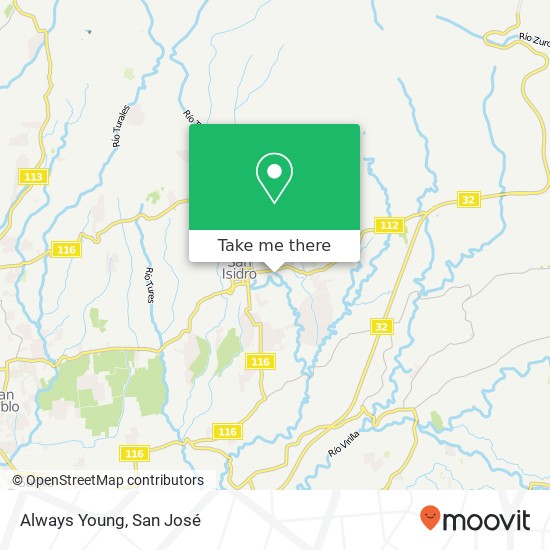 Always Young map