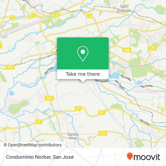 Condominio Norber map