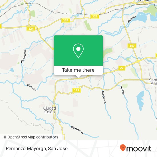 Remanzo Mayorga map