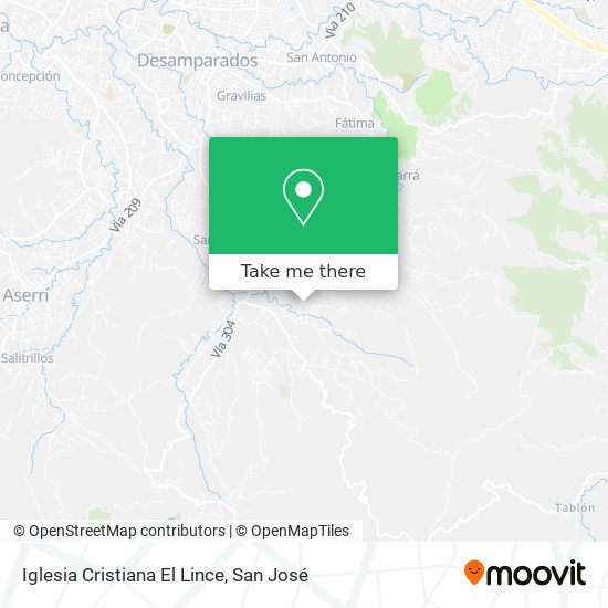 Iglesia Cristiana El Lince map