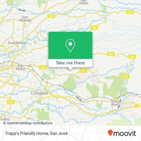 Mapa de Trapp's Friendly Home