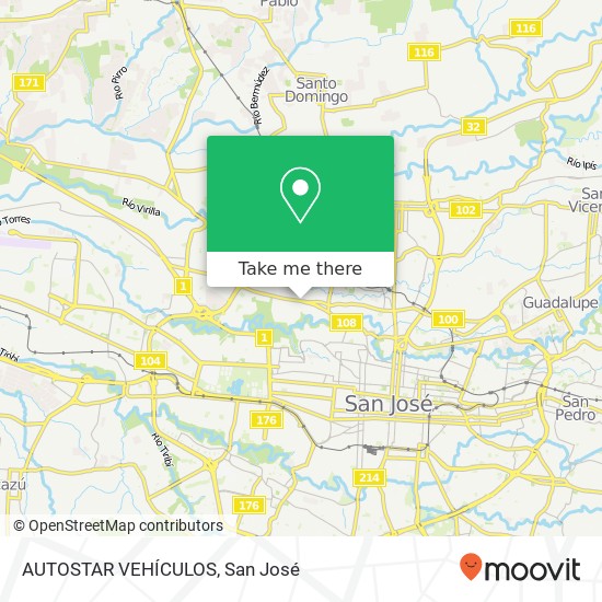 AUTOSTAR VEHÍCULOS map