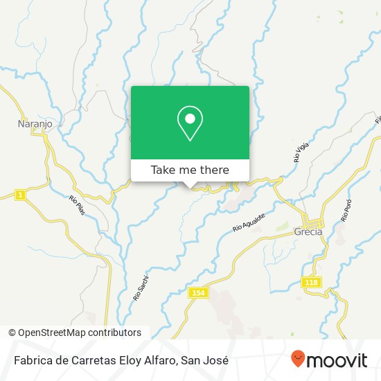 Fabrica de Carretas Eloy Alfaro map