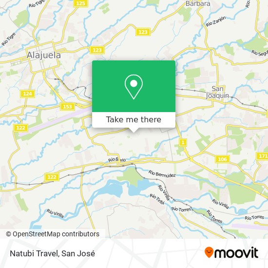 Natubi Travel map