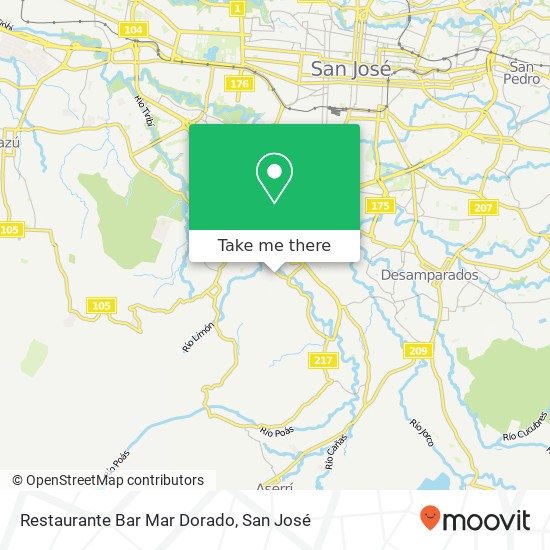 Restaurante Bar Mar Dorado map