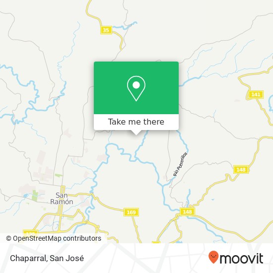 Chaparral map