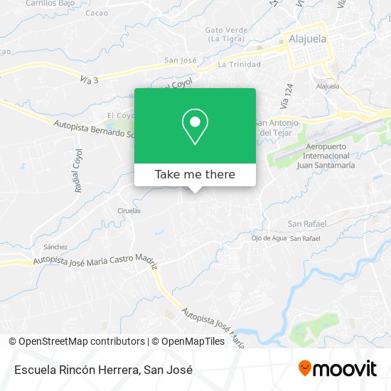 Escuela Rincón Herrera map