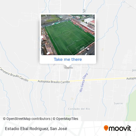 Mapa de Estadio Ebal Rodríguez
