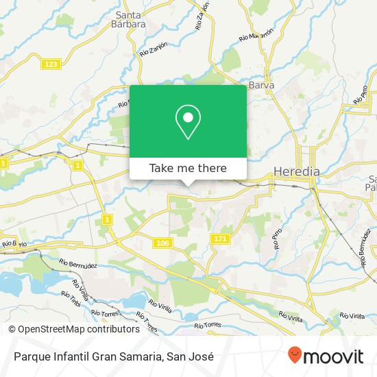 Parque Infantil Gran Samaria map