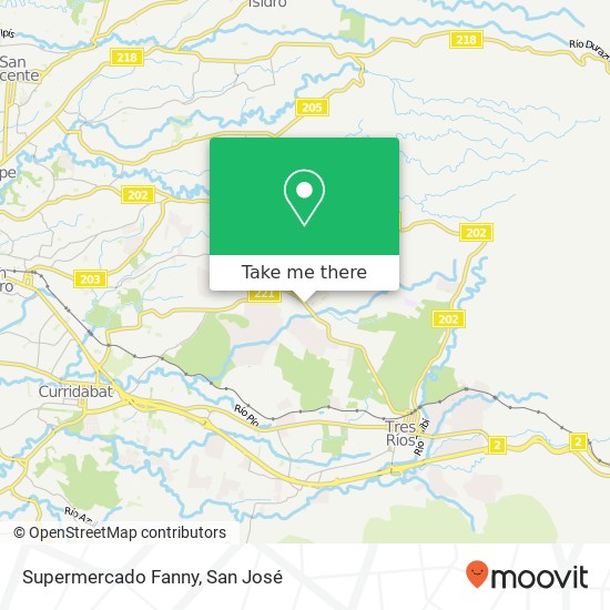 Supermercado Fanny map