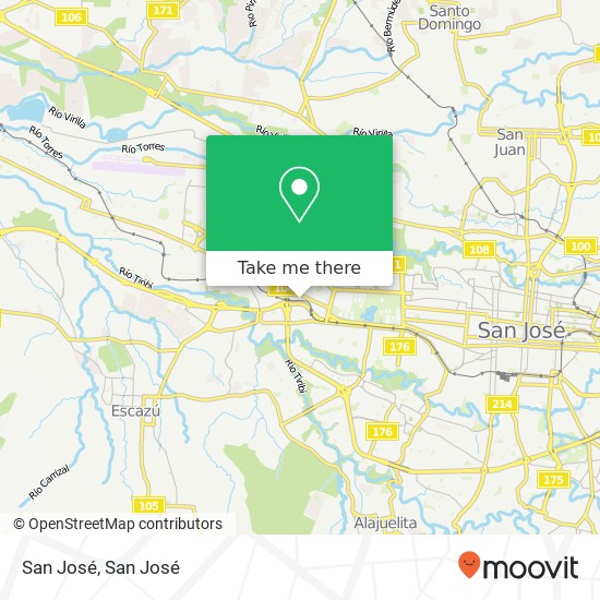 San José map