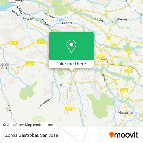 Zonna Gastrobar map