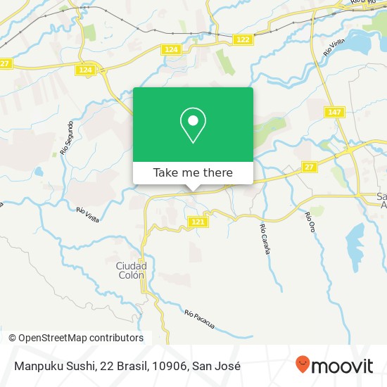 Manpuku Sushi, 22 Brasil, 10906 map