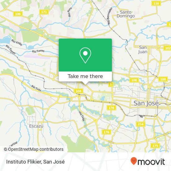 Mapa de Instituto Flikier