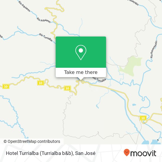 Hotel Turrialba (Turrialba b&b) map