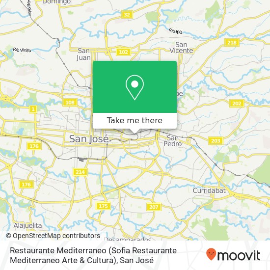 Restaurante Mediterraneo (Sofia Restaurante Mediterraneo Arte & Cultura) map