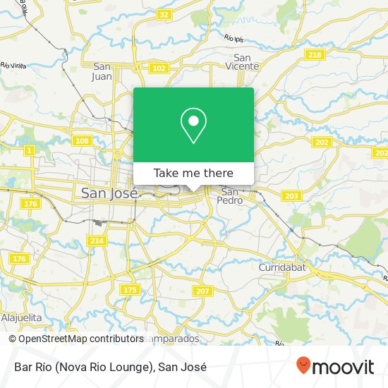 Bar Río (Nova Rio Lounge) map
