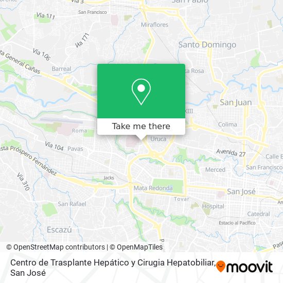 Centro de Trasplante Hepático y Cirugia Hepatobiliar map