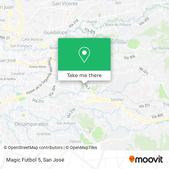 Magic Futbol 5 map