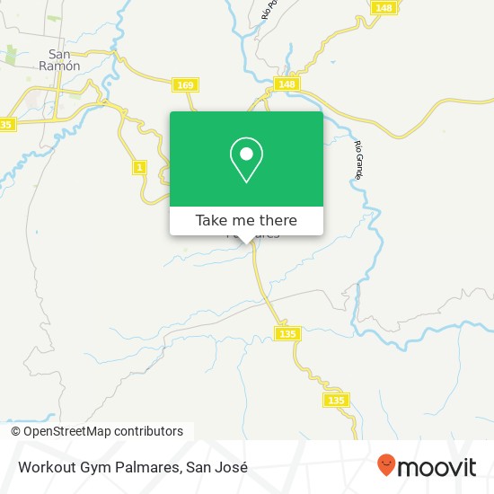 Workout Gym Palmares map