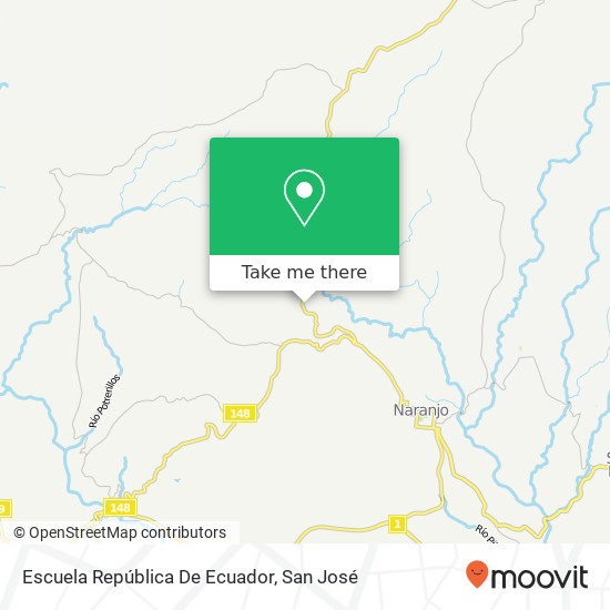 Escuela República De Ecuador map