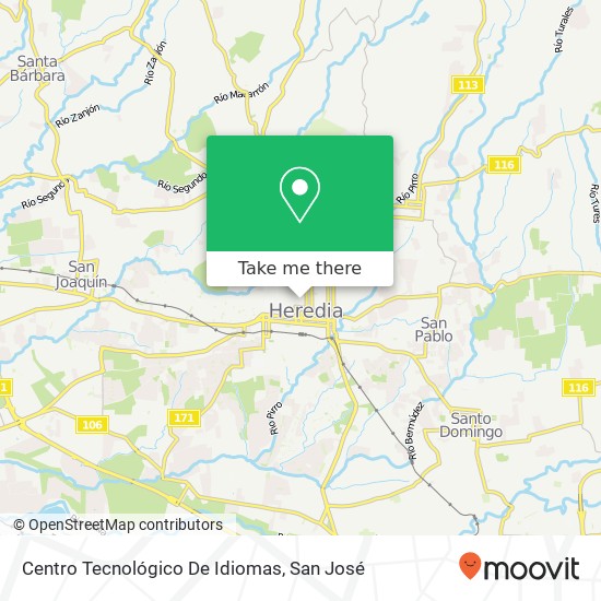 Centro Tecnológico De Idiomas map