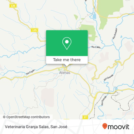 Veterinaria Granja Salas map