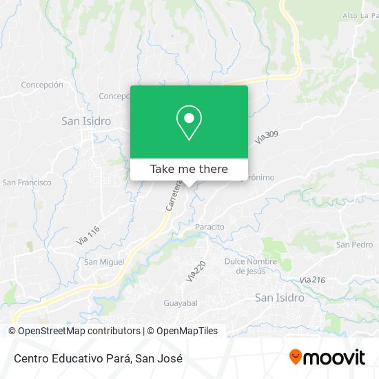 Centro Educativo Pará map