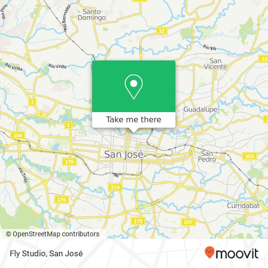 Fly Studio map