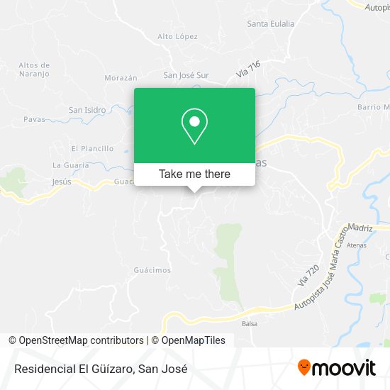 Residencial El Güízaro map